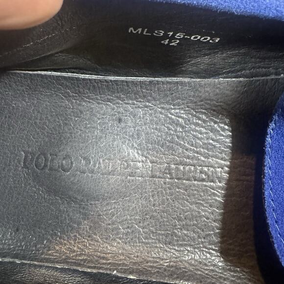 Polo Ralph Lauren Cobalt Blue Suede Loafer, Men\'s size 9 main image 11